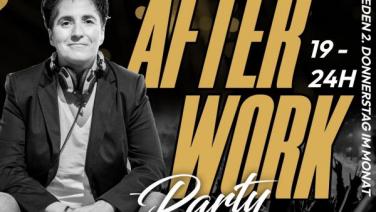 Flyer queere After Work Party mit DJane Denise Lau