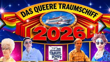 Das Queere Traumschiff Das Queere Traumschiff sticht wieder in See!