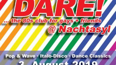 DARE! @ Nachtasyl, Thalia Theater, 80er, 80s, 80th, gay, Pop, Wave, Italo Disco, Dance Classics, Hamburg, csd, hamburg pride, 2019, carl bean, i was born this way, pet shop boys, madonna, erasure, jimmy somerville, frankie goes to hollywood, frankie dare, dj wobo, karl ludger menke, mr. chaps, ingo szogs