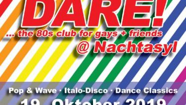 DARE! @ Nachtasyl, Thalia Theater, 80er, 80s, 80th, gay, Pop, Wave, Italo Disco, Dance Classics, Hamburg