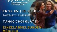 Flyer TanzTakt mit Discofox Workshop 6 anschlei0ßendem freien queeren Paartanzen